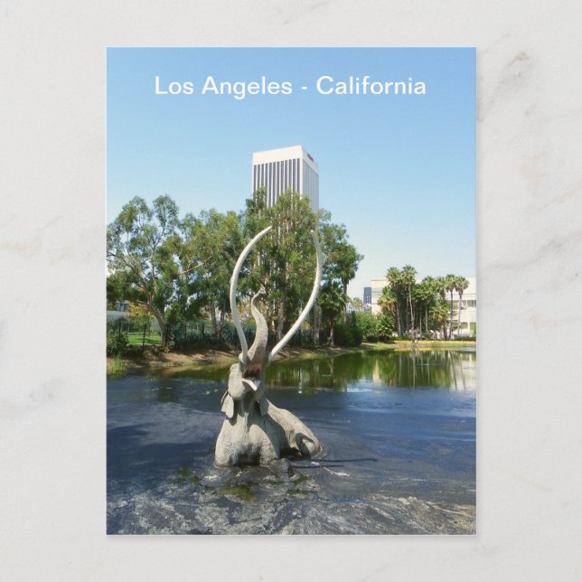 Super Cool Los Angeles Postcard! Postkarte (Vorderseite)