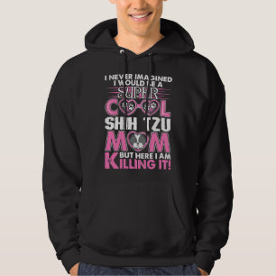 Super Cool Shih Tzu Mama Hoodie