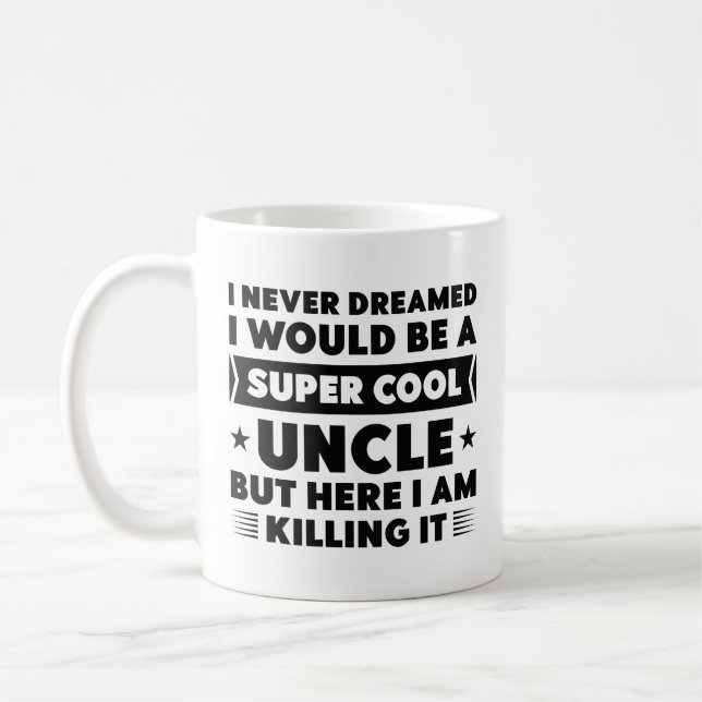 Super Cool Uncle Kaffeetasse (Links)