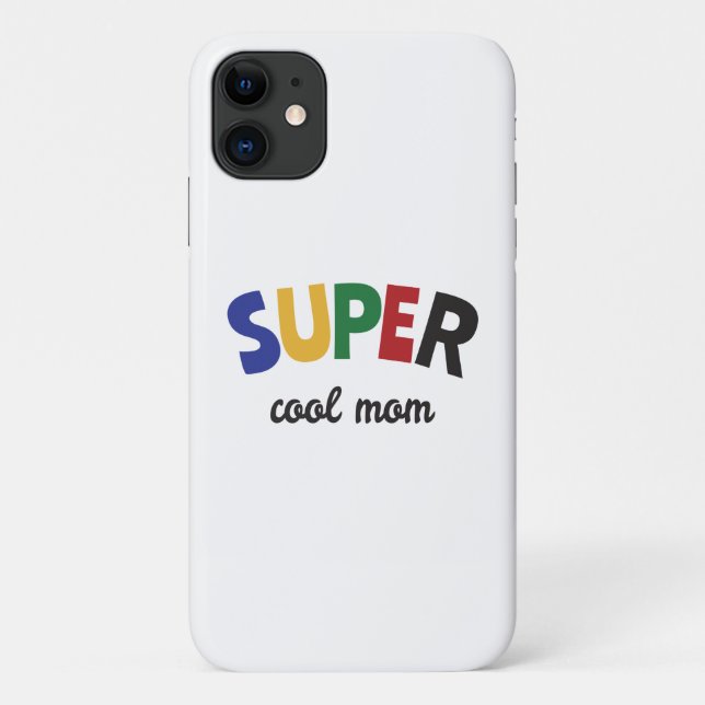 Super coole Mutter Case-Mate iPhone Hülle (Rückseite)