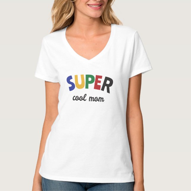 Super coole Mutter T-Shirt (Vorderseite)