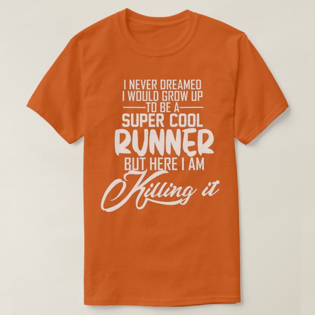 Super cooler Langlaufloipe T-Shirt (Design vorne)