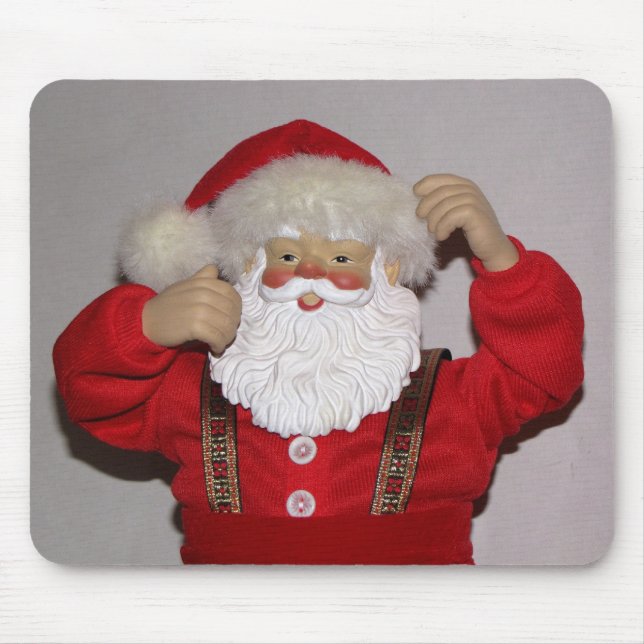 Super Cooler Santa Claus Mouse Pad Mousepad (Vorne)
