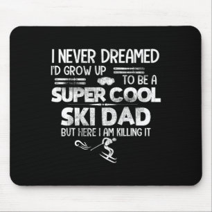 Super Cooler Ski Vater T Shirt Skiverleih Sportlic Mousepad