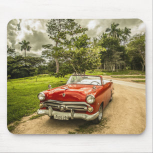 Super cooles vintage Thunderbird-Automobil Mousepad