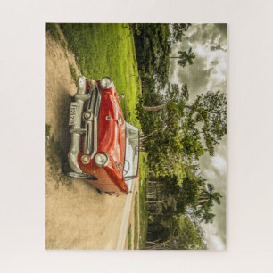 Super cooles vintage Thunderbird-Automobil Puzzle