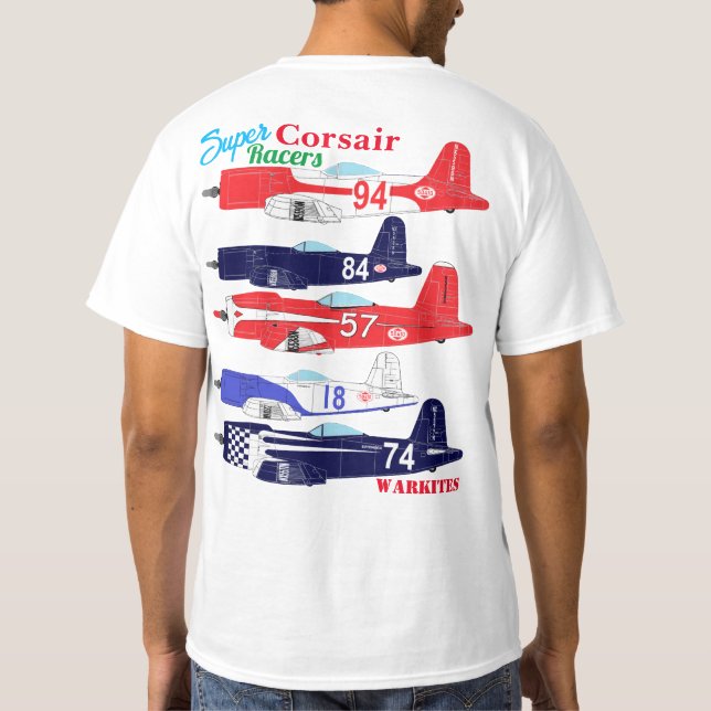 Super Corsair Racers T-Shirt (Rückseite)