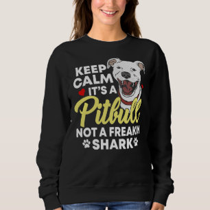 Super Cosy Pitbull Dog Lover With Cute Dog Sweatshirt