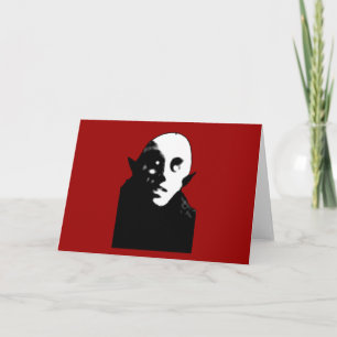 Super Creepy Nosferatu stellen T - Shirts, Tassen Karte