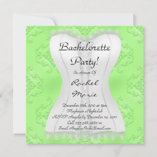 Super Cute Bachelorette Party Einladung