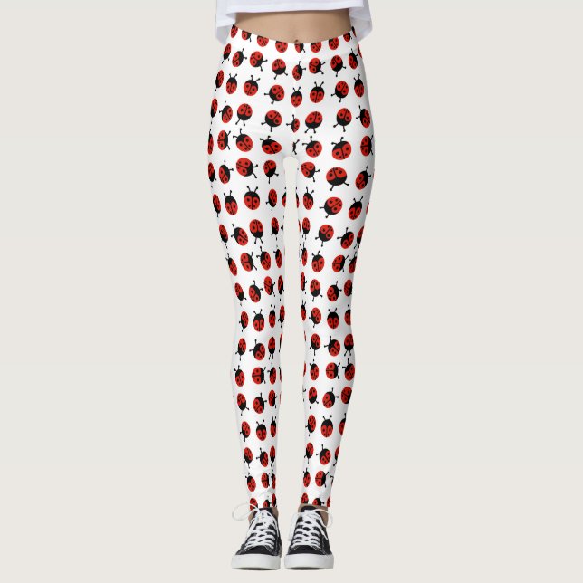 Super Cute Ladybug Leggings (Vorderseite)