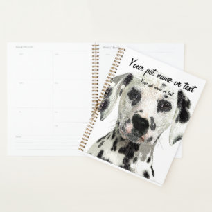Super Cute, Puppy Dalmatian Dog Planer