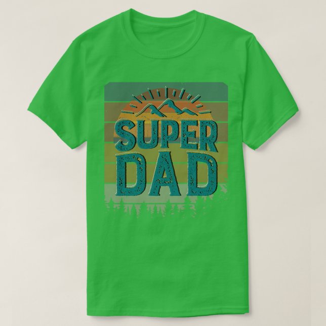 Super Dad 4 T-Shirt (Design vorne)