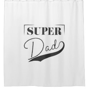 Super Dad Duschvorhang