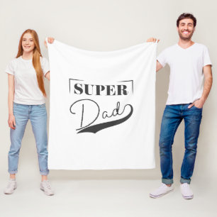 Super Dad Fleecedecke