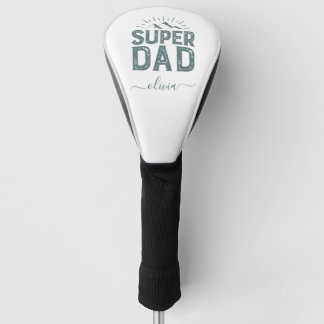 Super Dad Golf Head Cover – Personalized Father’s Headcover