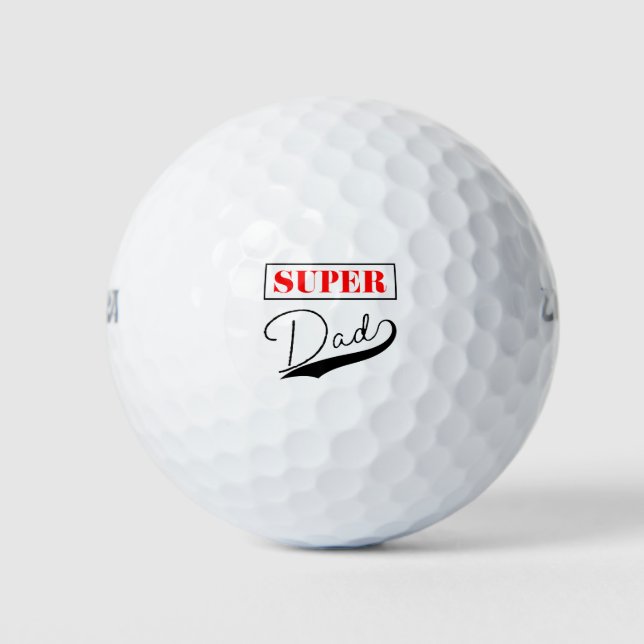 Super Dad  Golfball (Vorderseite)