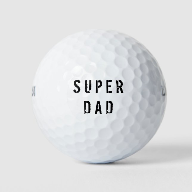 Super dad golfball (Vorderseite)