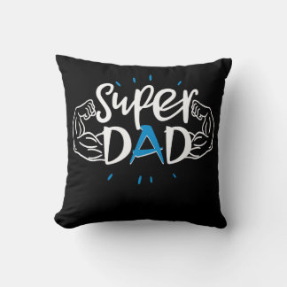 Super Dad Kissen V2 – Cooles Vater-Geschenk