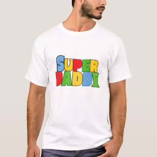 Super dad Super coole Farben T-Shirt