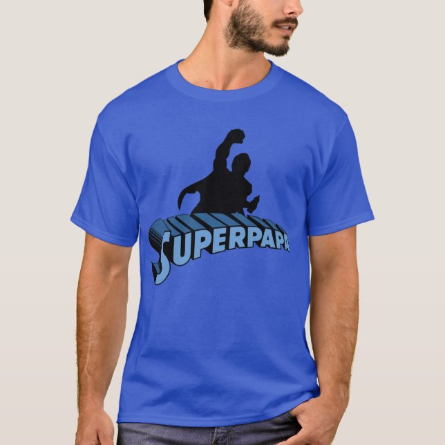 Super Dad. Super Papa. Súper Papá T-Shirt (Vorderseite)