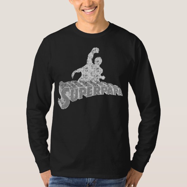 Super Dad. Super Papa. Súper Papá T-Shirt (Vorderseite)
