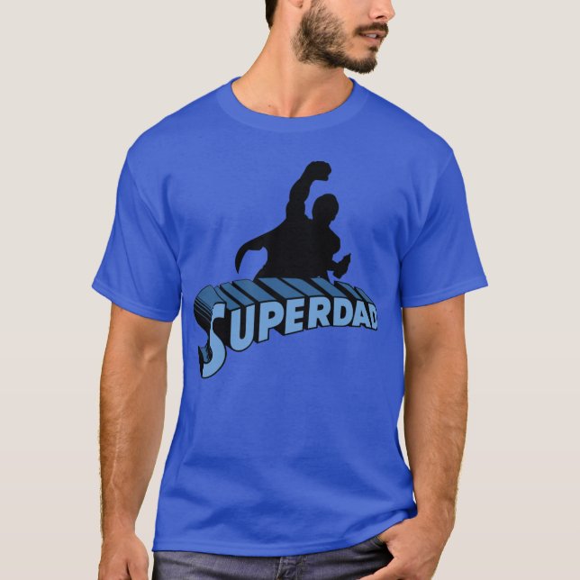 Super Dad. Super Papa. Súper Papá T-Shirt (Vorderseite)