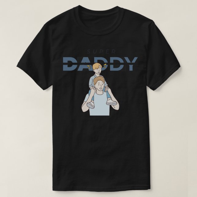 Super Daddy 2 T-Shirt (Design vorne)