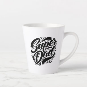 Super-Daddy-Held-Typografie-Design-67888 Milchtasse