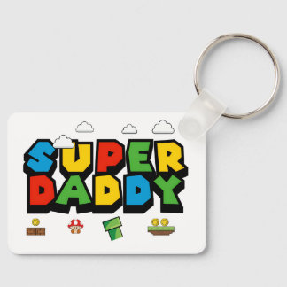 SUPER DADDY MARIO STYLE SCHLÜSSELANHÄNGER