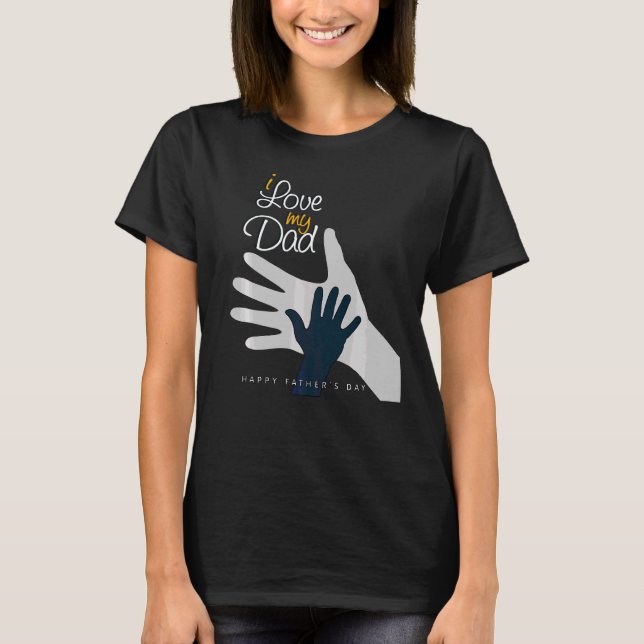 Super Daddy Vatertag T-Shirt (Vorderseite)