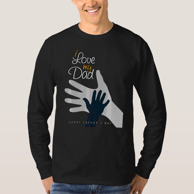 Super Daddy Vatertag T-Shirt (Vorderseite)