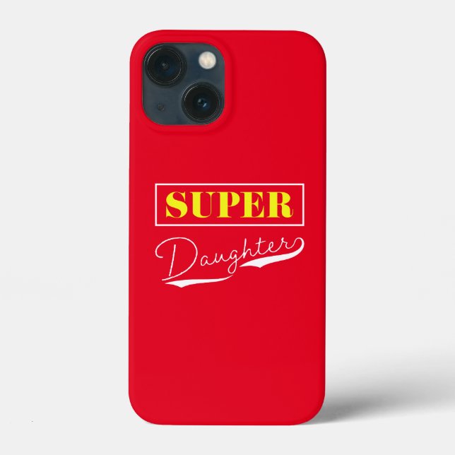 Super Daughter Case-Mate iPhone Hülle (Rückseite)