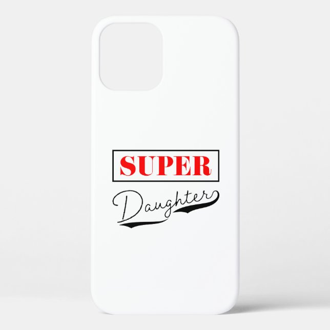 Super Daughter Case-Mate iPhone Hülle (Rückseite)