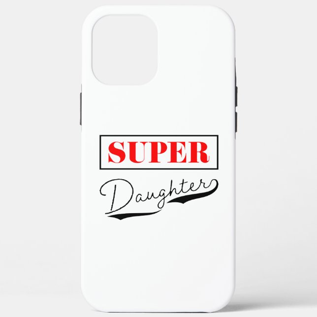 Super Daughter Case-Mate iPhone Hülle (Rückseite)