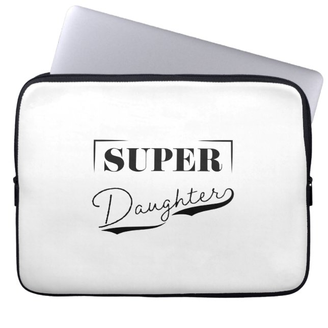 Super Daughter Laptopschutzhülle (Vorderseite)