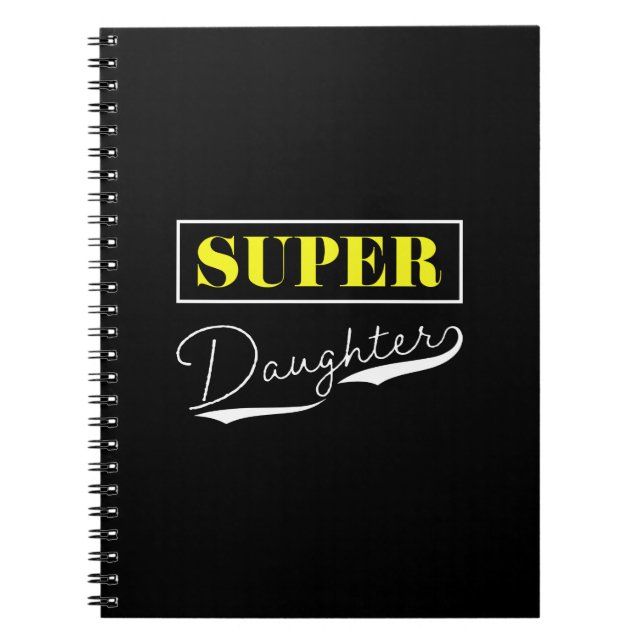 Super Daughter Notizblock (Vorderseite)