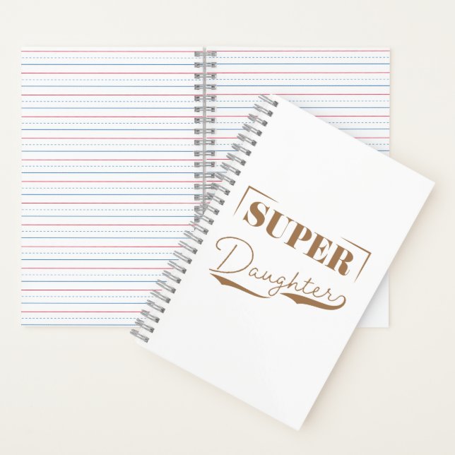 Super Daughter Notizbuch (Innen)