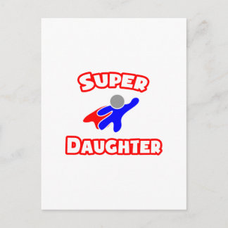 Super Daughter Postkarte