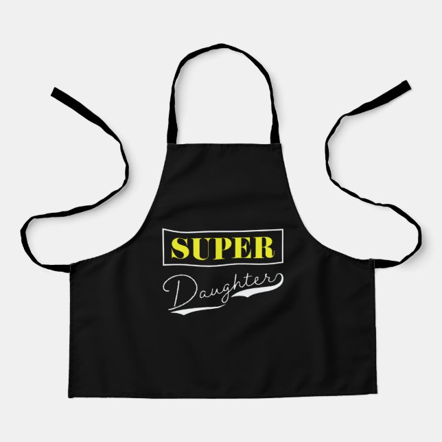 Super Daughter Schürze (Vorderseite)