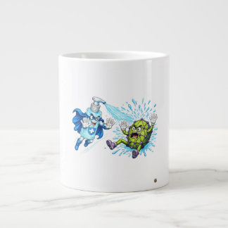 Super-Desinfektionsmittel gegen Keimmonster Jumbo-Tasse
