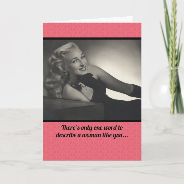 Super Diva Geburtstagskarte Karte (Vorderseite)