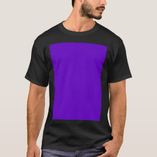 Super dunkler Farbton mit Lila minimalistischer Fa T-Shirt