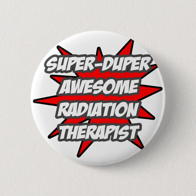 Super Duper Phantastisch Radiator Button (Vorderseite)