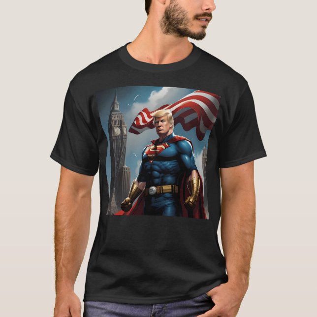 Super Duper Trump T-Shirt (Vorderseite)