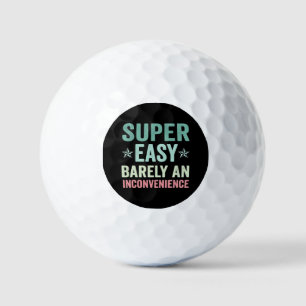 Super Einfach Kaum Eine Unannehmlichkeit Lustig Golfball