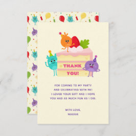 Super einfache Hummel Zahlen Geburtstagskuchen Dankeskarte