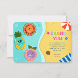 Super einfache Hummel Zahlen Sommer Geburtstag Dankeskarte