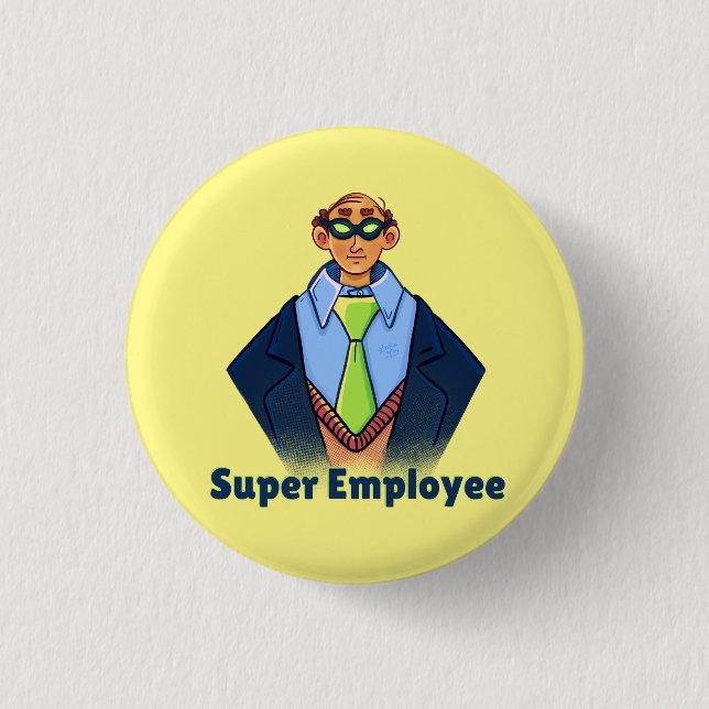 Super Employee Button (Vorderseite)