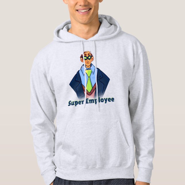 Super Employee Hoodie (Vorderseite)